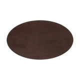 Lumen 60" Oval Wood Dining Table in Black Cherry Walnut