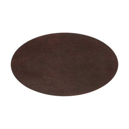 Lippa 60" Oval Wood Dining Table by Furniture For America