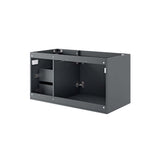 Bellamy 36" Bathroom Vanity Cabinet (Sink Basin Not Included) in Gray