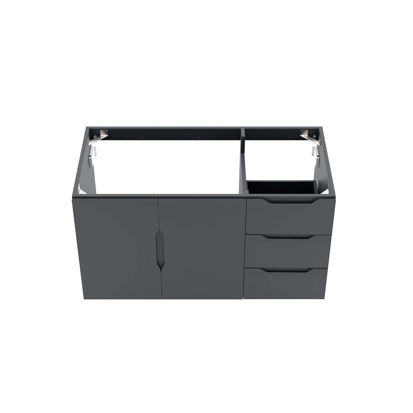 Vitality 36" Bathroom Vanity Cabinet (Sink Basin Not Included) by Furniture For America