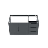 Bellamy 36" Bathroom Vanity Cabinet (Sink Basin Not Included) in Gray