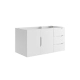 Bellamy 36" Bathroom Vanity Cabinet (Sink Basin Not Included) in White