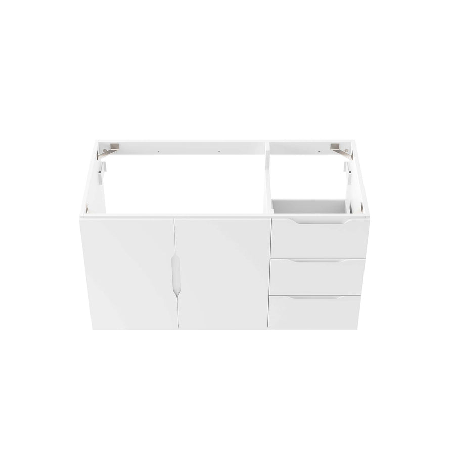 Bellamy 36" Bathroom Vanity Cabinet (Sink Basin Not Included) in White