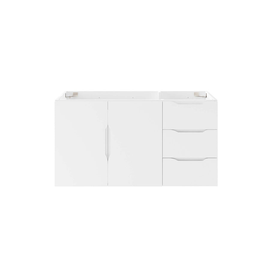 Bellamy 36" Bathroom Vanity Cabinet (Sink Basin Not Included) in White