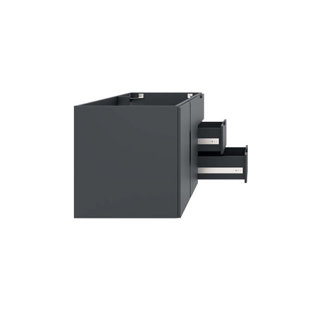 Vitality 48" Double or Single Sink Compatible (Not Included) Bathroom Vanity Cabinet in Gray