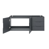 Bellamy 48" Double or Single Sink Compatible (Not Included) Bathroom Vanity Cabinet in Gray