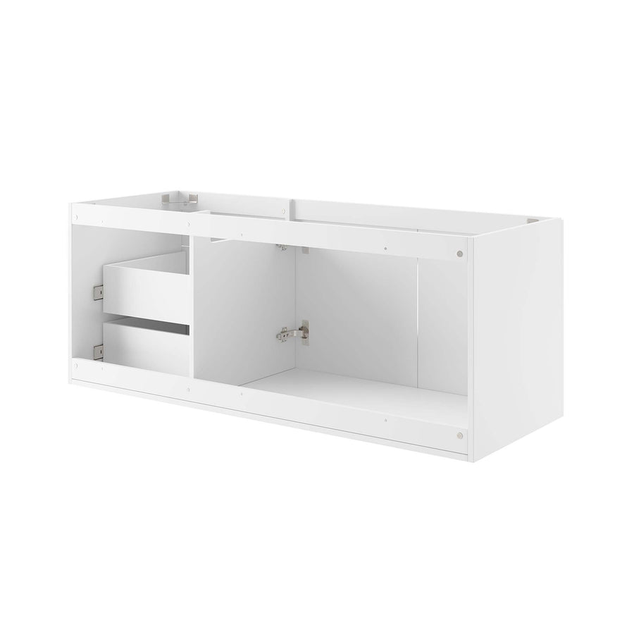 Bellamy 48" Double or Single Sink Compatible (Not Included) Bathroom Vanity Cabinet in White