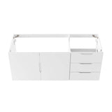 Bellamy 48" Double or Single Sink Compatible (Not Included) Bathroom Vanity Cabinet in White