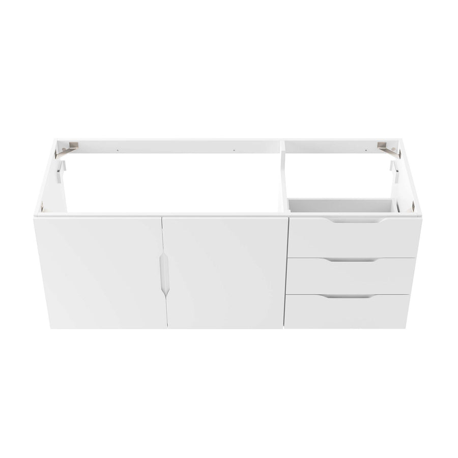 Bellamy 48" Double or Single Sink Compatible (Not Included) Bathroom Vanity Cabinet in White