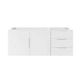 Bellamy 48" Double or Single Sink Compatible (Not Included) Bathroom Vanity Cabinet in White