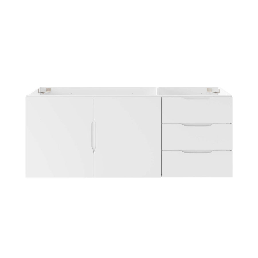 Bellamy 48" Double or Single Sink Compatible (Not Included) Bathroom Vanity Cabinet in White
