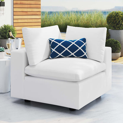 Commix SunbrellaÂ® Outdoor Patio Corner Chair by Furniture For America