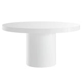 Jonah 60" Round Dining Table in White