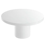 Jonah 60" Round Dining Table in White