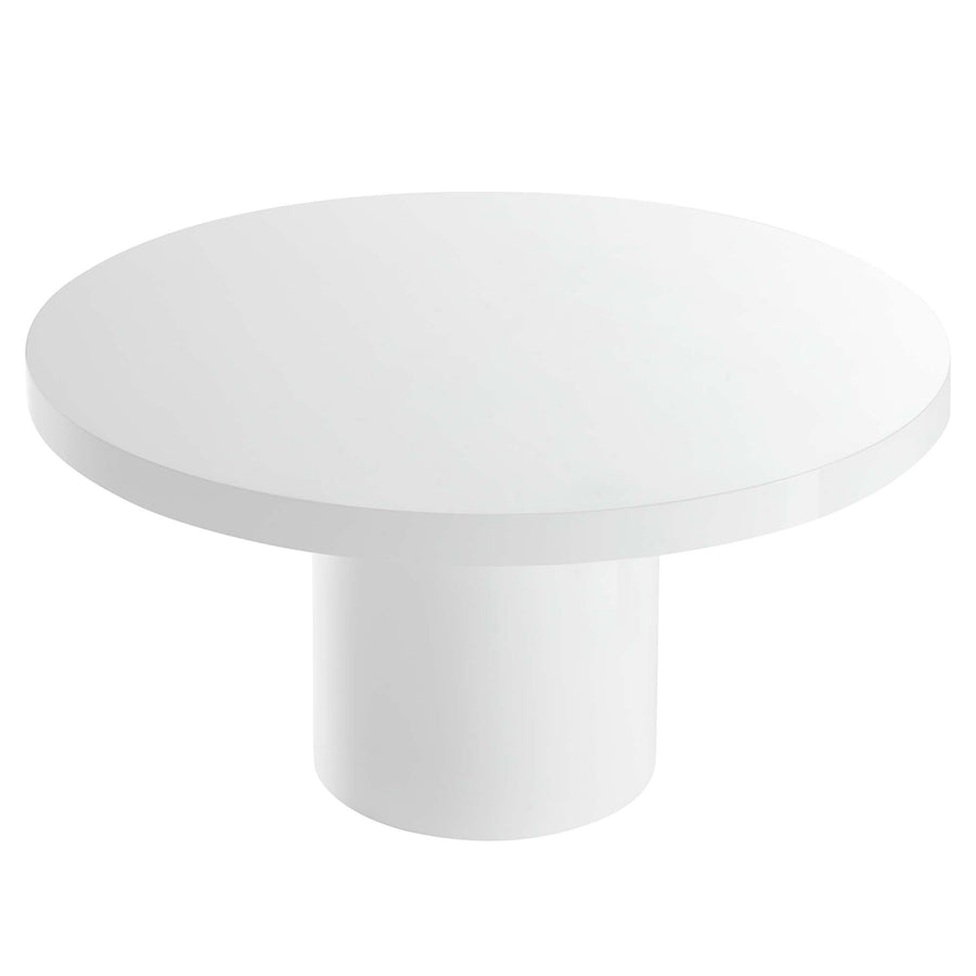 Jonah 60" Round Dining Table in White