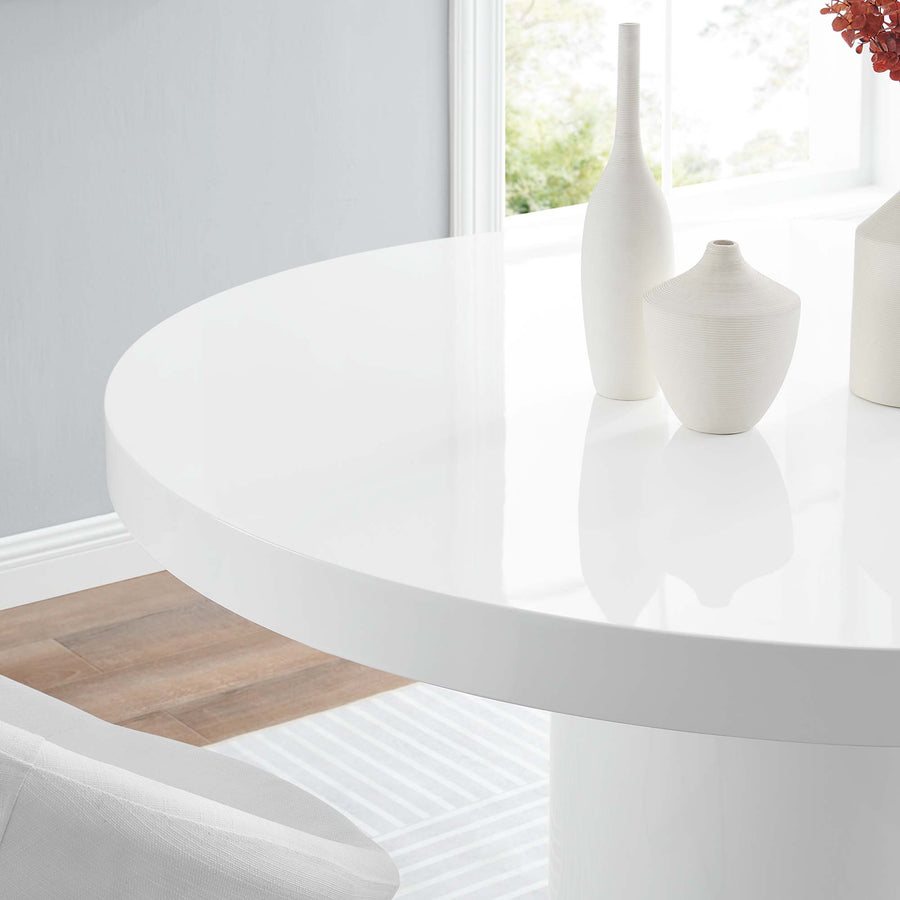 Jonah 60" Round Dining Table in White