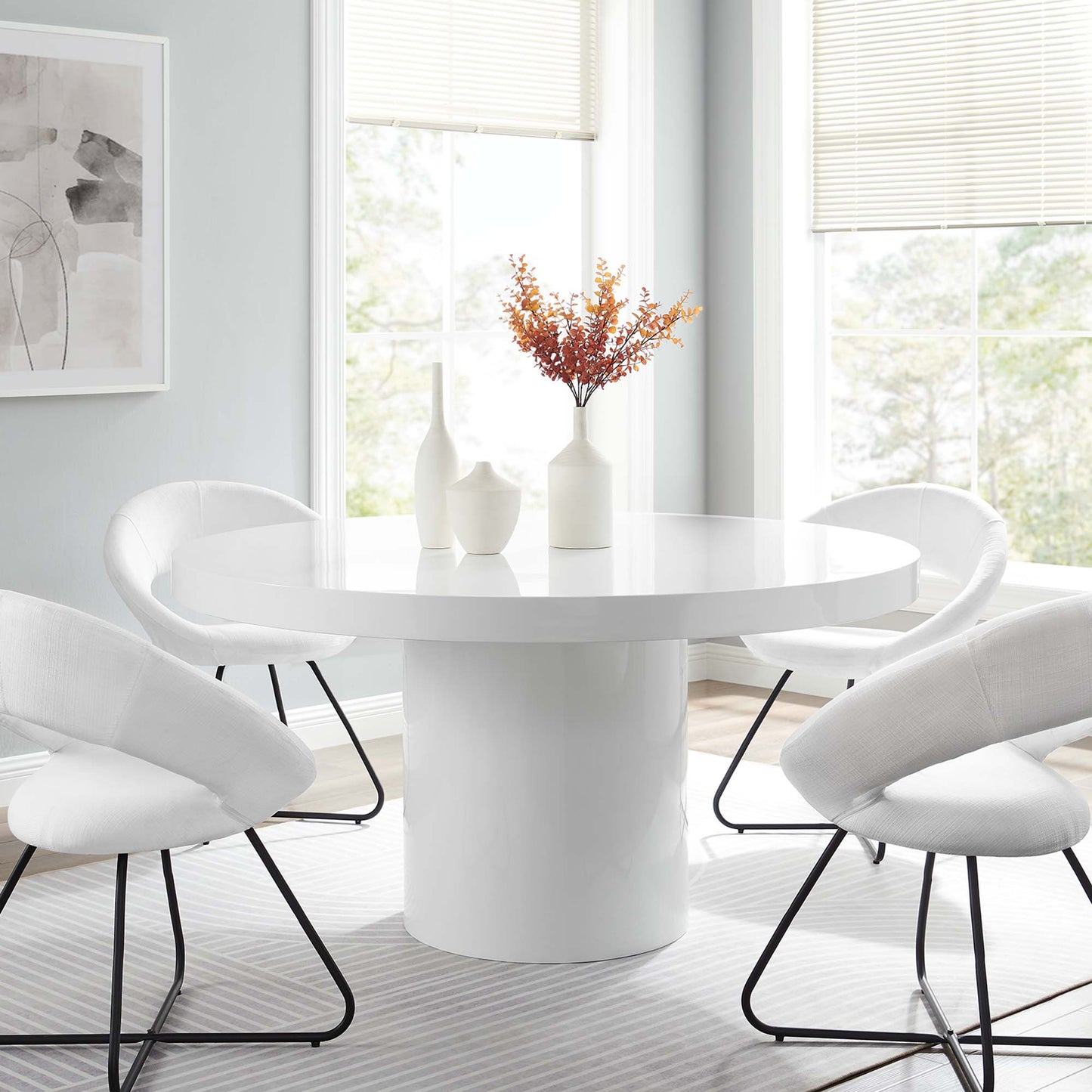 Gratify 60" Round Dining Table by Furniture For America