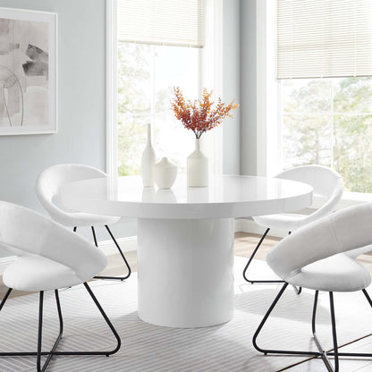 Gratify 60" Round Dining Table by Furniture For America