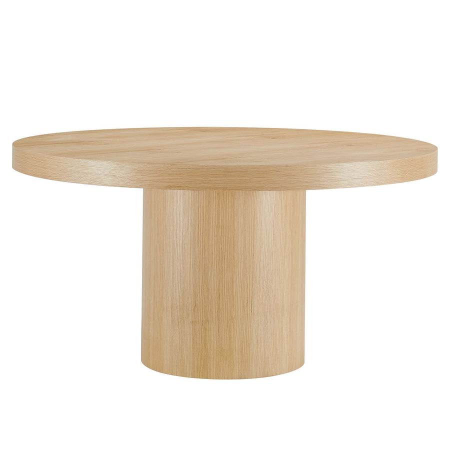 Jonah 60" Round Dining Table in Oak