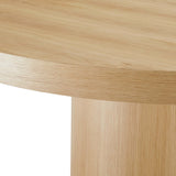 Jonah 60" Round Dining Table in Oak