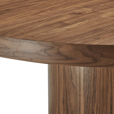 Gratify 60" Round Dining Table in Walnut
