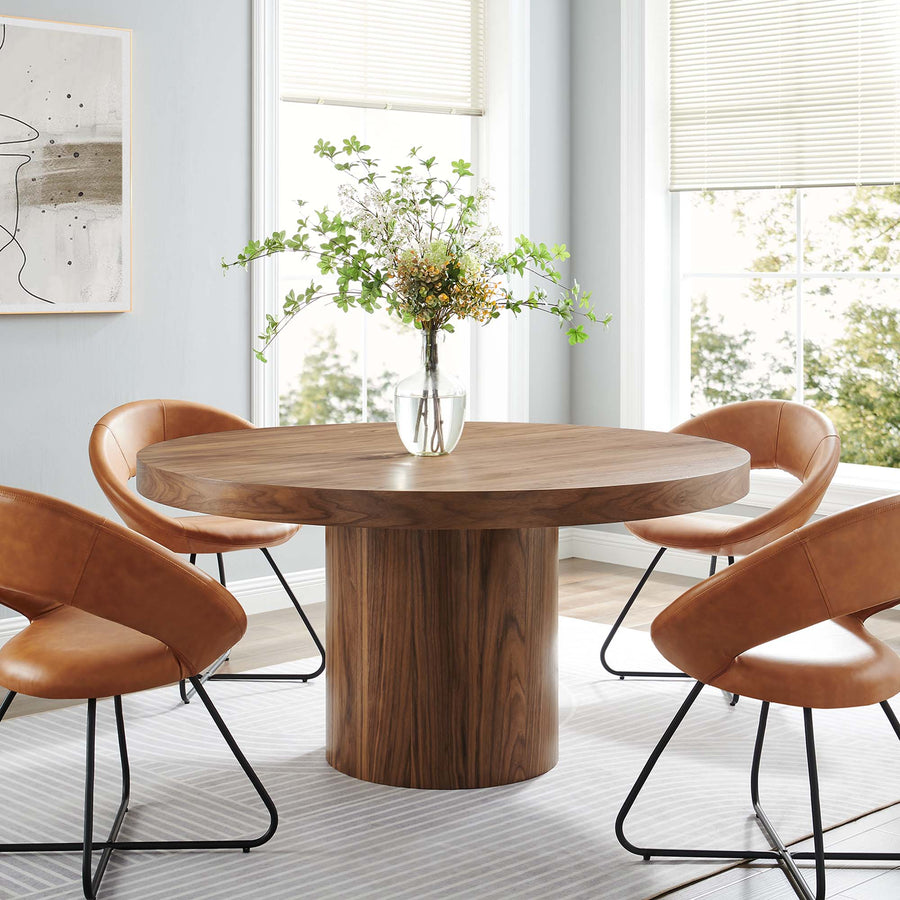 Jonah 60" Round Dining Table in Walnut