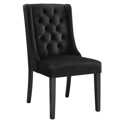 Baronet Performance Velvet Dining Chairs Set of 2 by Furniture For America