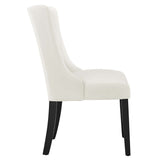 Ellison Performance Velvet Dining Chairs Set of 2 in White