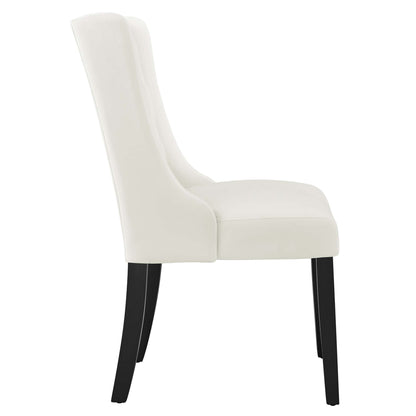 Baronet Performance Velvet Dining Chairs Set of 2 by Furniture For America