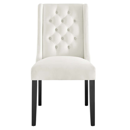 Baronet Performance Velvet Dining Chairs Set of 2 by Furniture For America