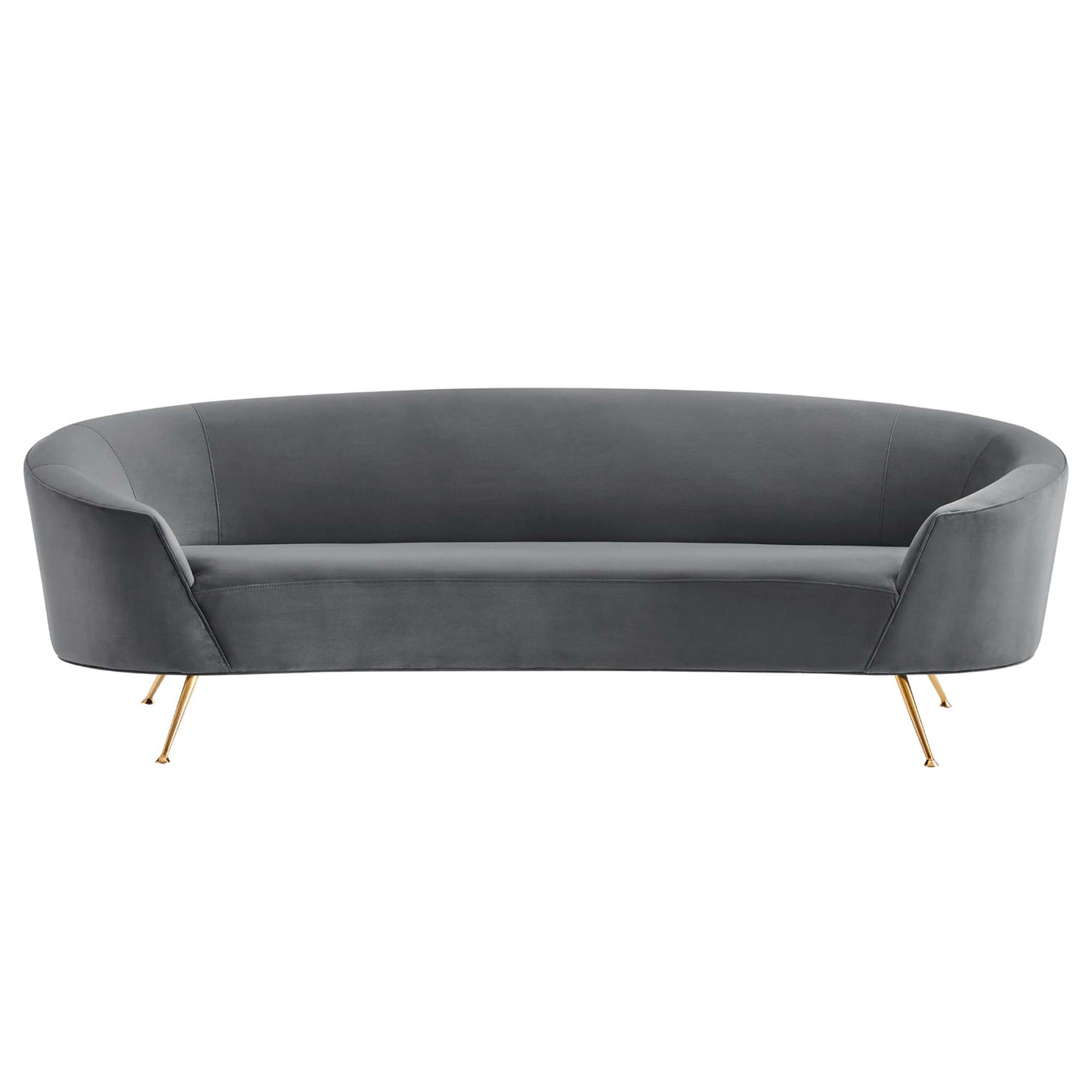 Marchesa Upholstered Performance Velvet Sofa by Furniture for America