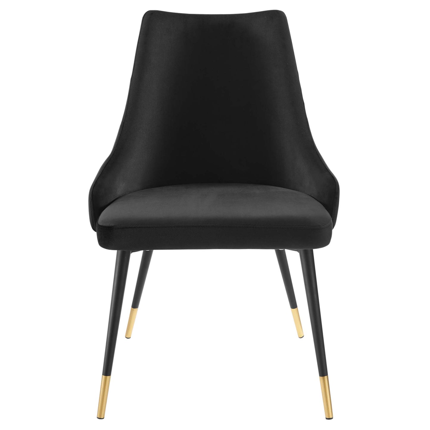 Adorn Performance Velvet Dining Side Chair Set of 2 by Furniture For America