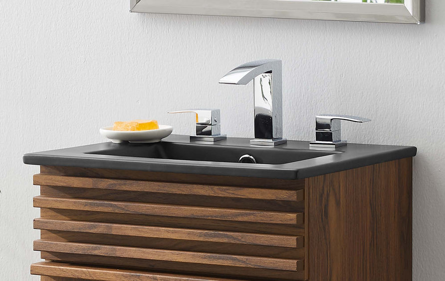 Calla 18" Bathroom Sink in Black