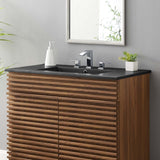 Calla 36" Bathroom Sink in Black