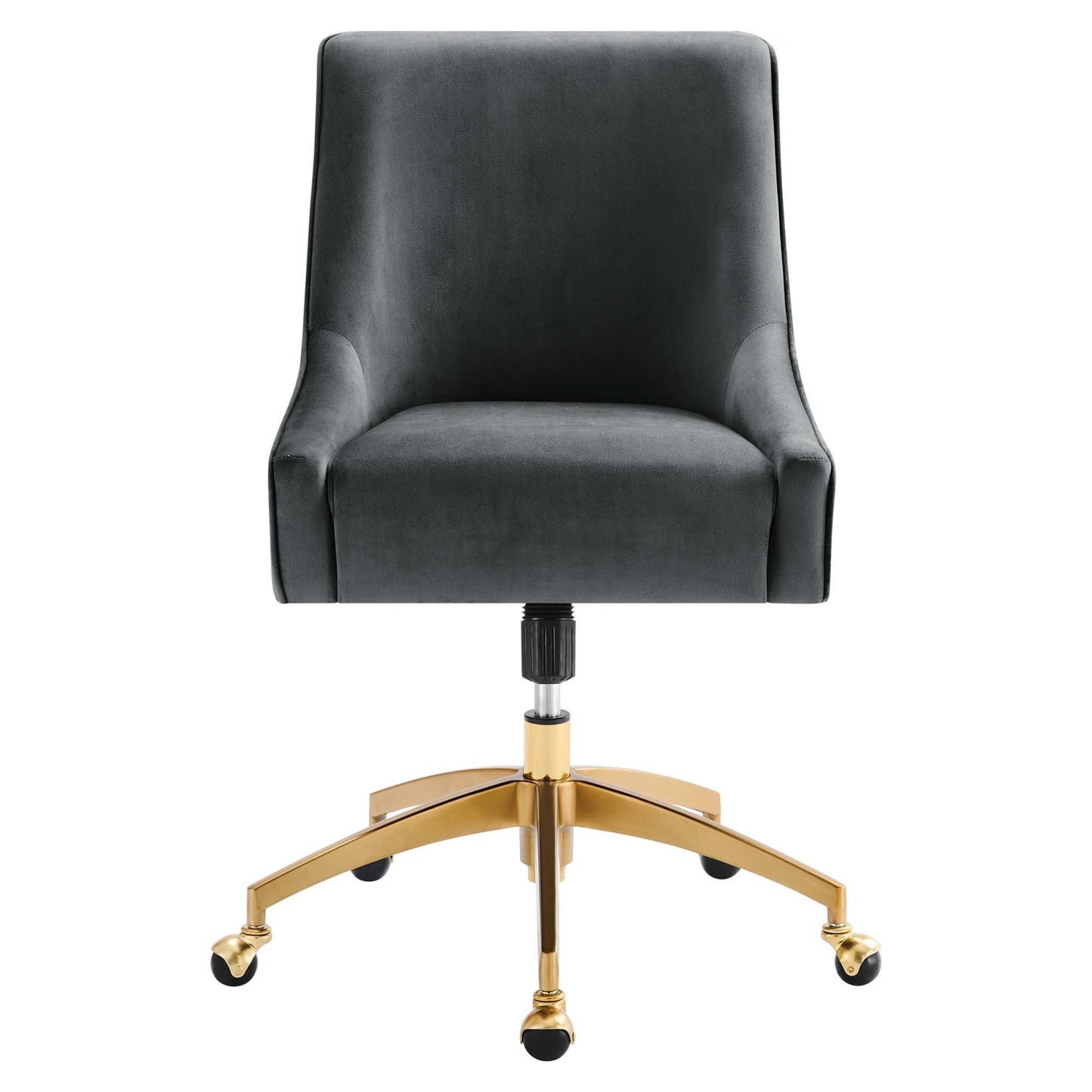 Discern Performance Velvet Office Chair by Furniture for America