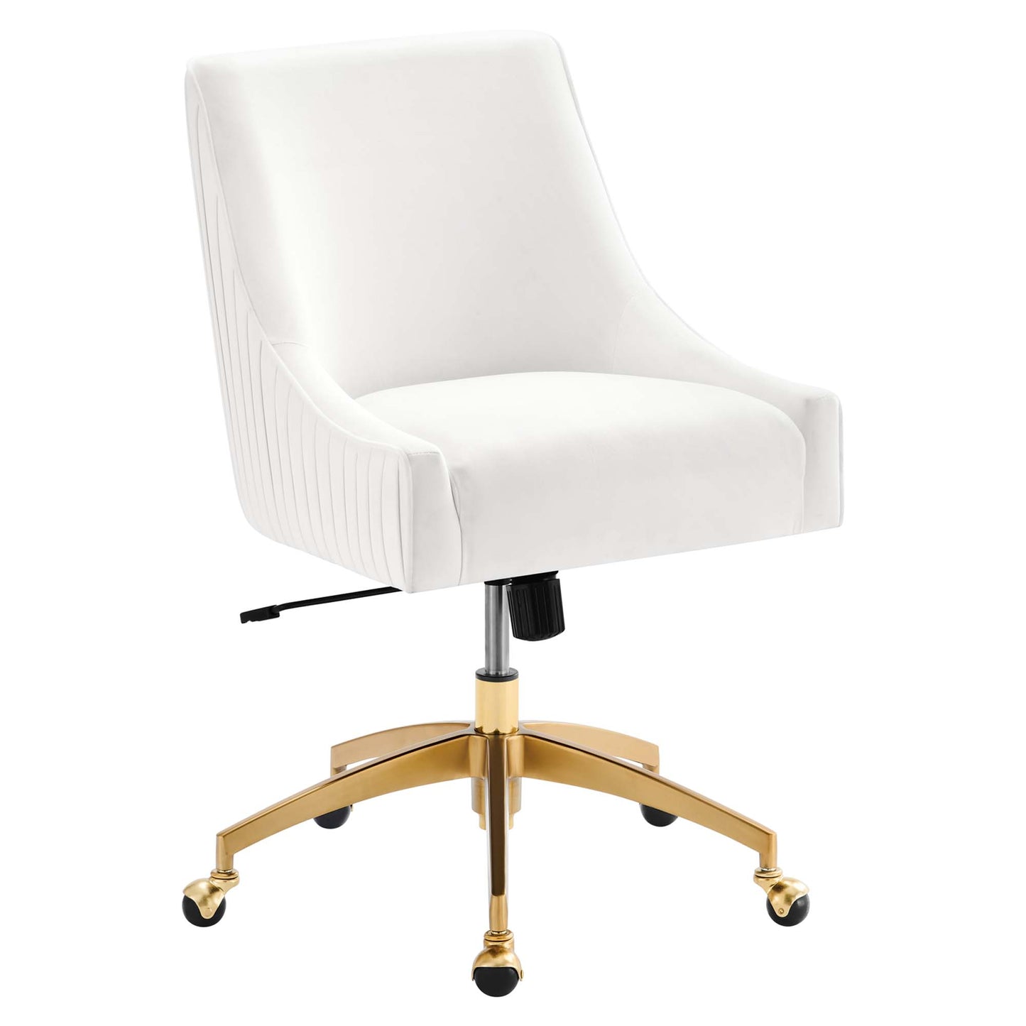 Discern Performance Velvet Office Chair by Furniture for America