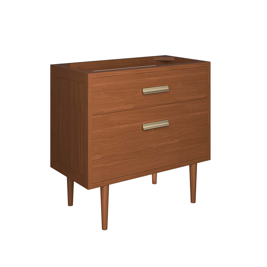 Arbor 36" Teak Wood Bathroom Vanity Cabinet (Sink Basin Not Included) in Natural