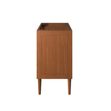 Arbor 36" Teak Wood Bathroom Vanity Cabinet (Sink Basin Not Included) in Natural