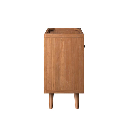 Birdie 24" Teak Wood Bathroom Vanity Cabinet (Sink Basin Not Included) in Natural