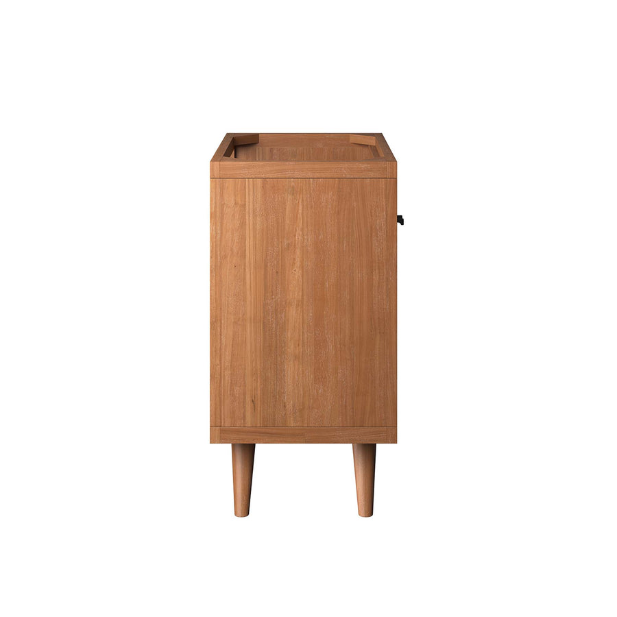 Veranda 24" Teak Wood Bathroom Vanity Cabinet (Sink Basin Not Included) in Natural