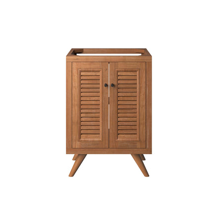 Birdie 24" Teak Wood Bathroom Vanity Cabinet (Sink Basin Not Included) in Natural