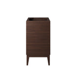 Hearth 24" Wood Bathroom Vanity Cabinet (Sink Basin Not Included) in Walnut