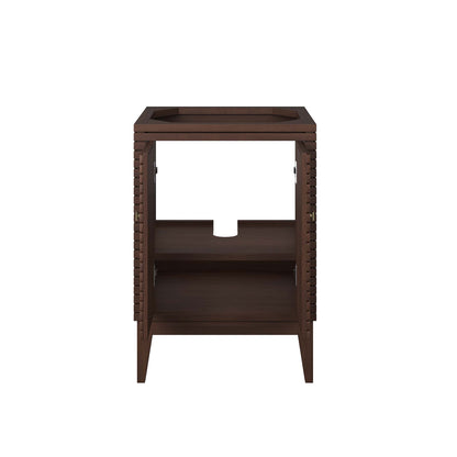 Ledger 24" Wood Bathroom Vanity Cabinet (Sink Basin Not Included) by Furniture For America