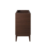 Hearth 36" Wood Bathroom Vanity Cabinet (Sink Basin Not Included) in Walnut