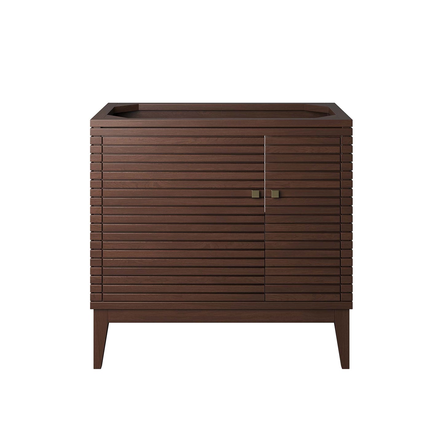 Ledger 36" Wood Bathroom Vanity Cabinet (Sink Basin Not Included) by Furniture For America