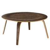 Zephyr Wood Coffee Table in Walnut