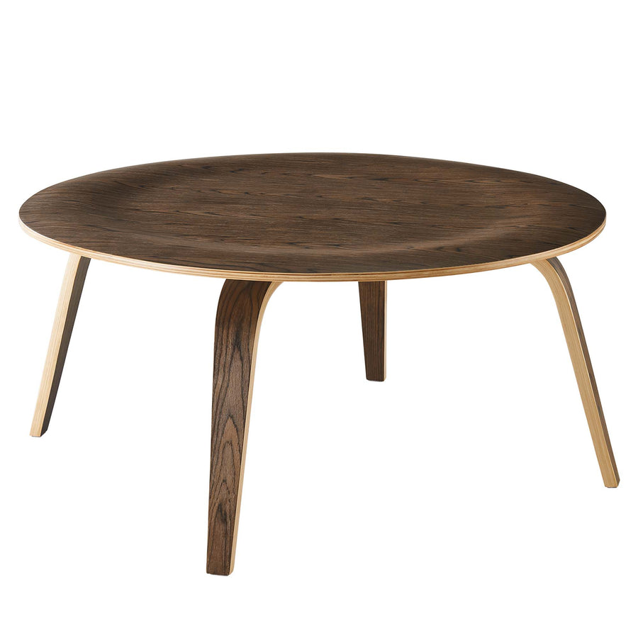 Zephyr Wood Coffee Table in Walnut