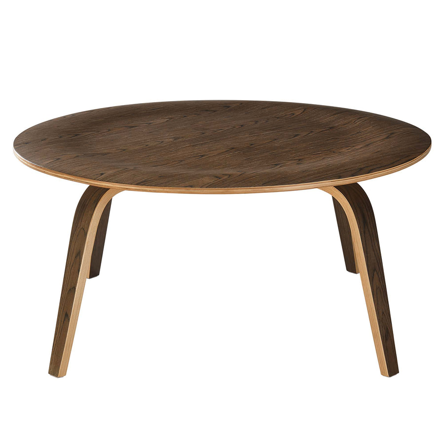 Zephyr Wood Coffee Table in Walnut