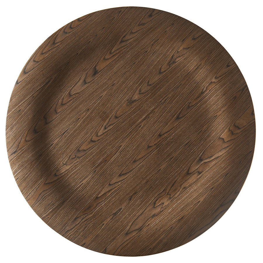 Zephyr Wood Coffee Table in Walnut