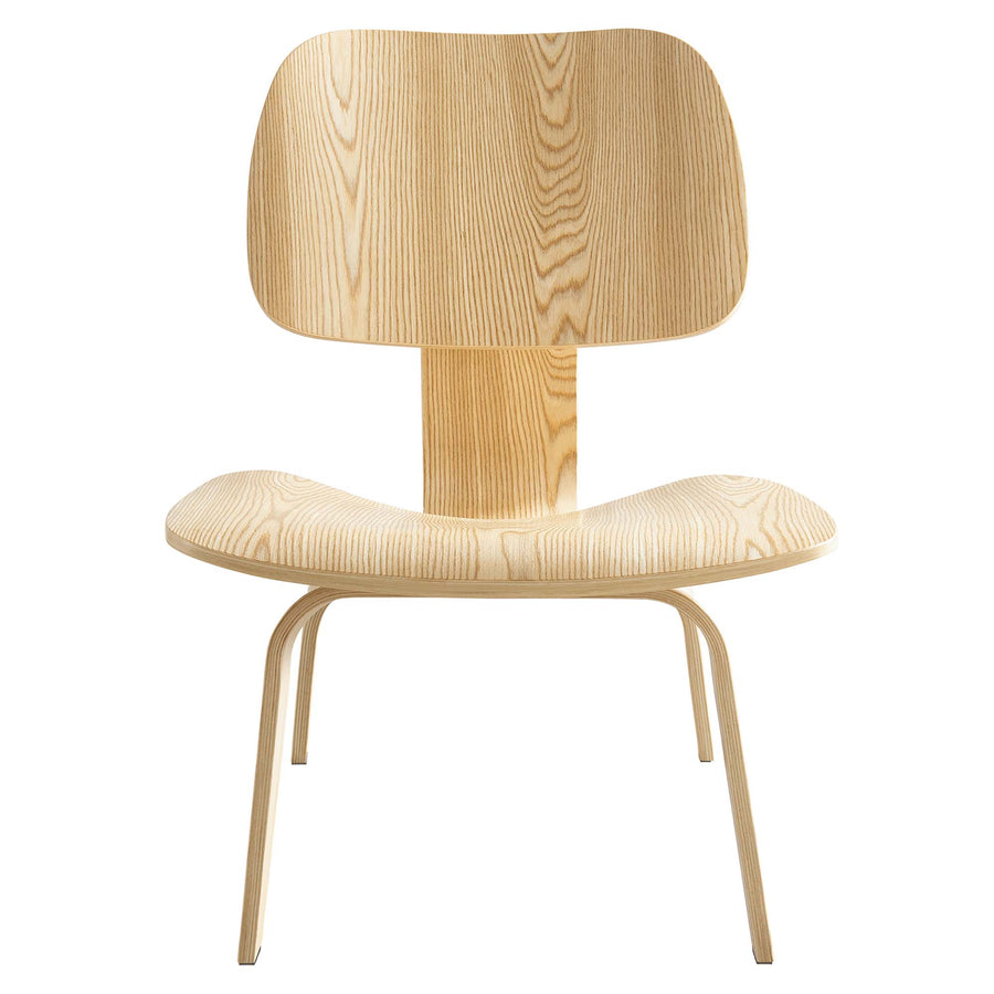 Zephyr Wood Lounge Chair in Natural